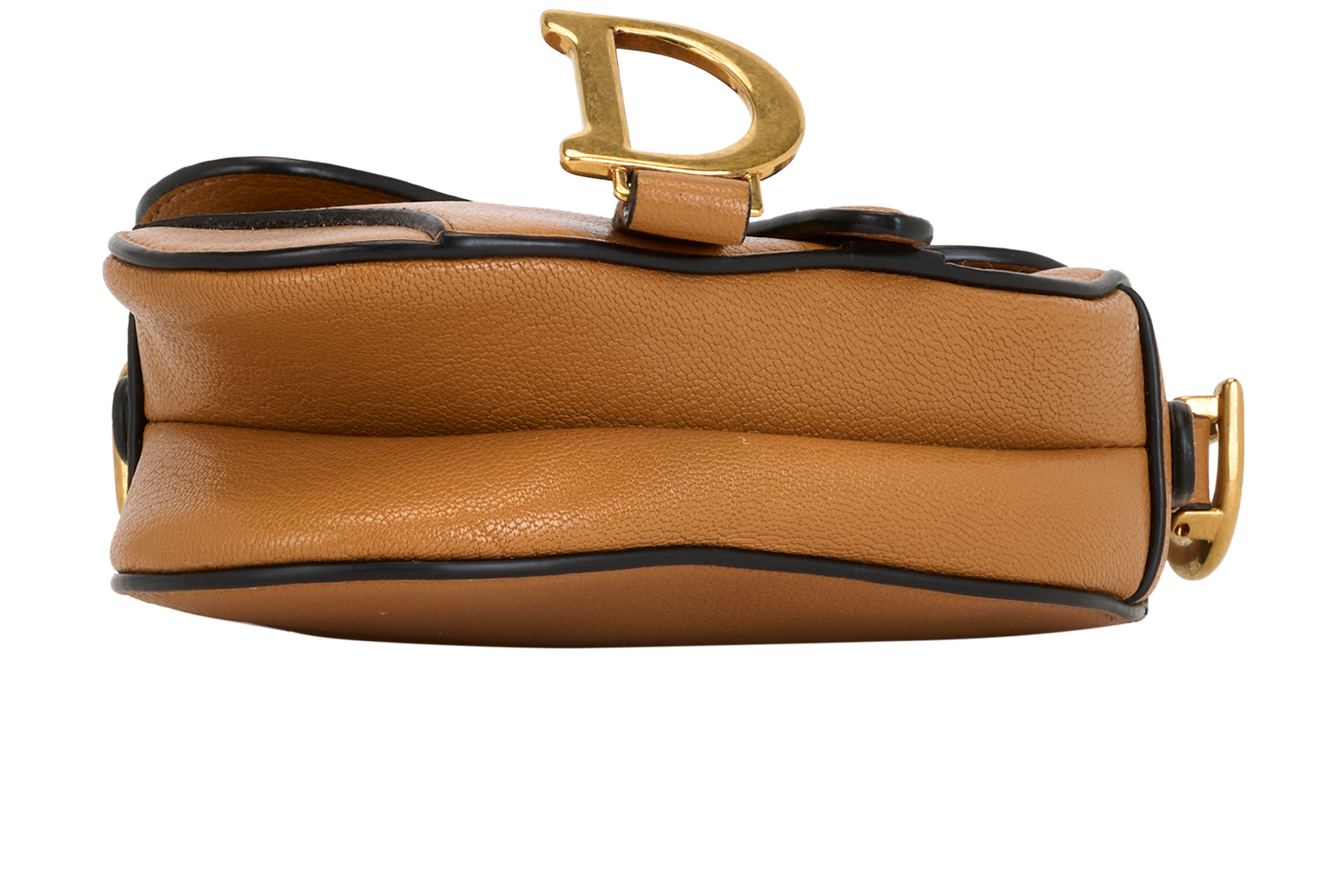 Micro Saddle, &pound;1,150, Handbags, Brown, Leather, Top view